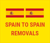 Advancemoves Spain to Spain Removals Flag