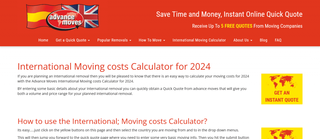 Moving house costs in 2024