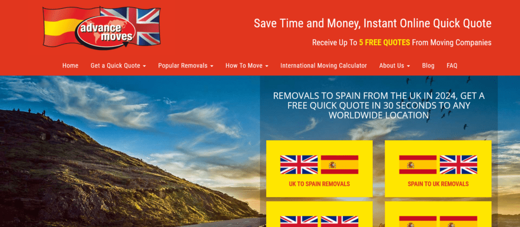 Top 10 tips for Removals to Spain