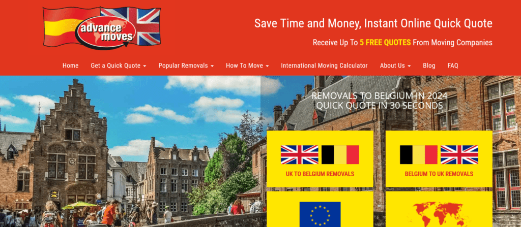 Removals to Belgium from the UK