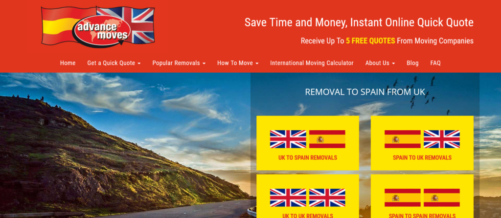 removal to spain from uk